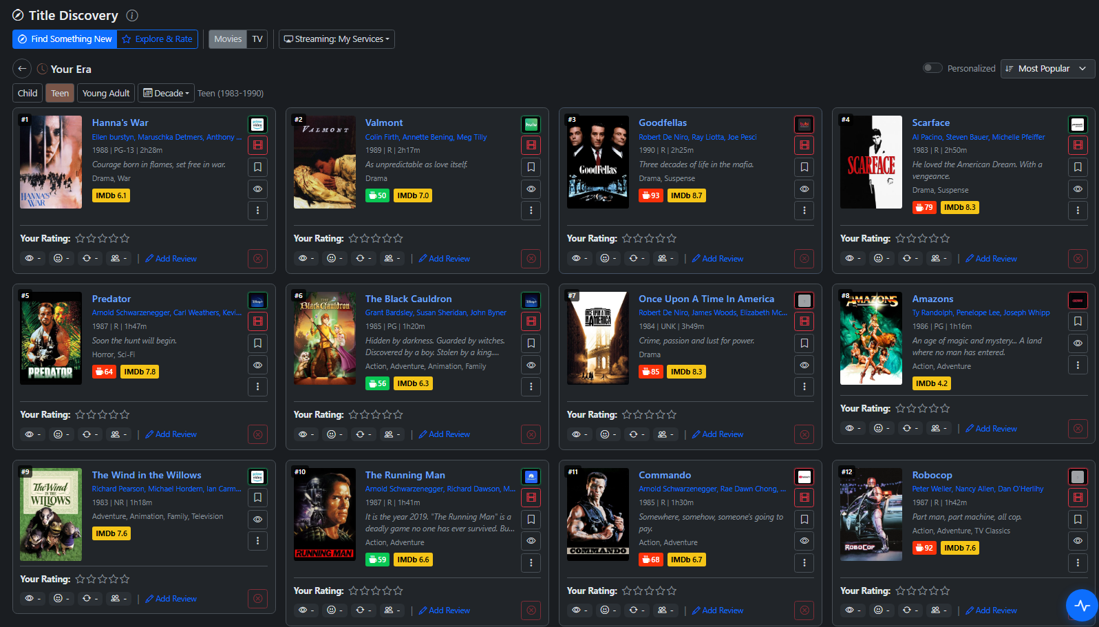 Your Era discovery lane